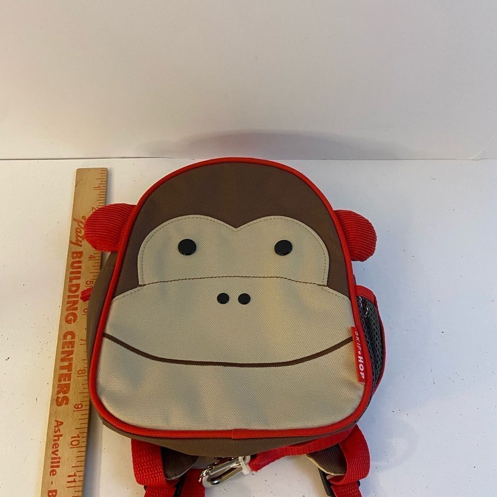 Skip‎ hop monkey backpack 8”x9” New